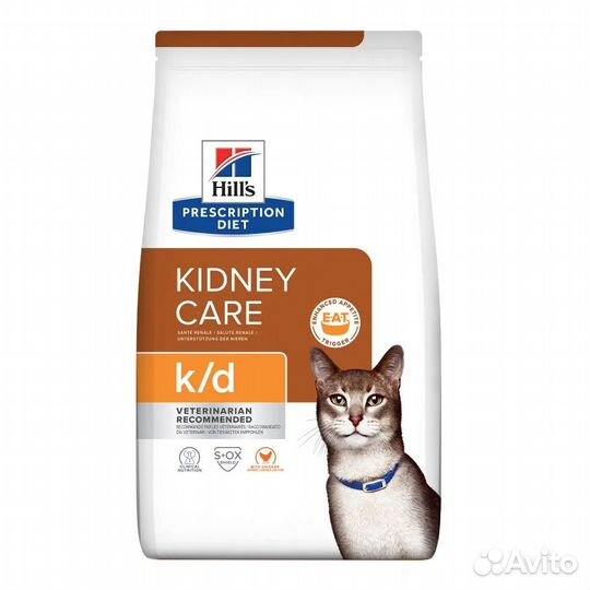 Для кошек Hills Prescription Diet k/d Kidney Care