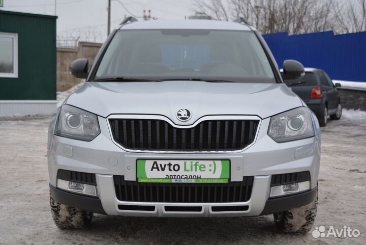 Skoda Yeti 1.8 AMT, 2017, 80 000 км