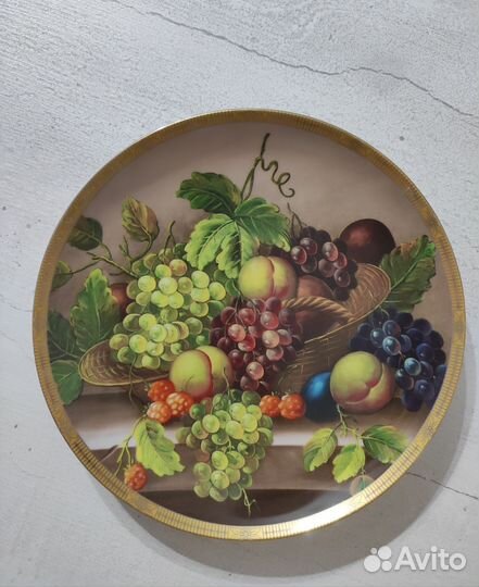 Тарелка декоративная настенная