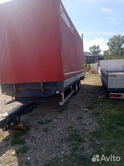 Прицеп бортовой Krone ZZW18, 2002