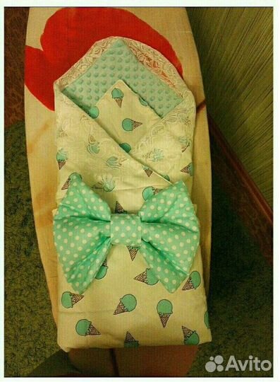 Конверт на выписку летний