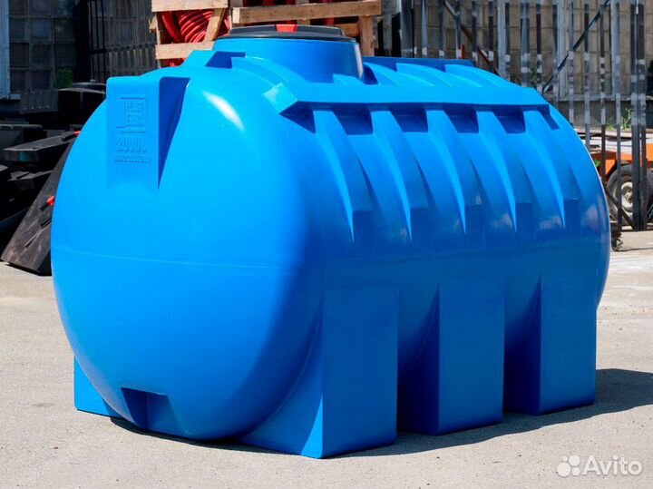 Резервуар под воду горизонтальная PT GL 2000