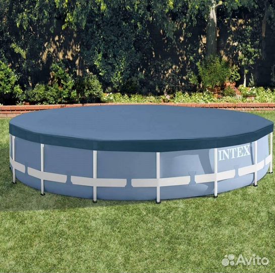 Тент intex для каркасных бассейнов 4.57 м, 28032