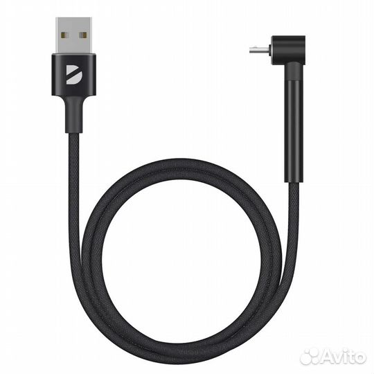 Кабель Deppa Stand Cable USB - micro USB, черный