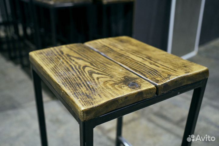 Стулья высокие барные лофт