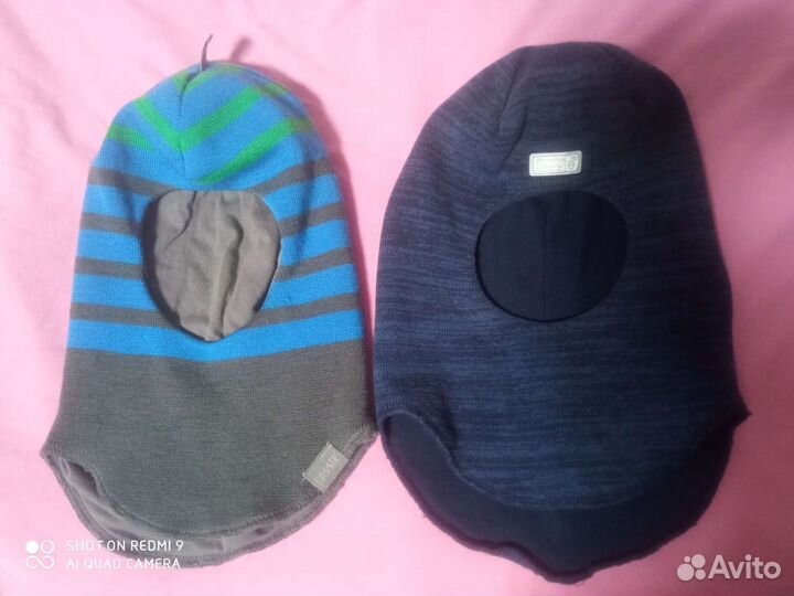Шапки детские весна/осень 7штук
