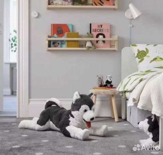 Ливлиг Мягкая игрушка, собака/сибирский хаски 57см