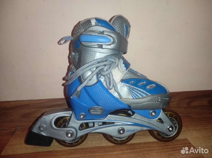 Роликовые коньки детские раздвижные