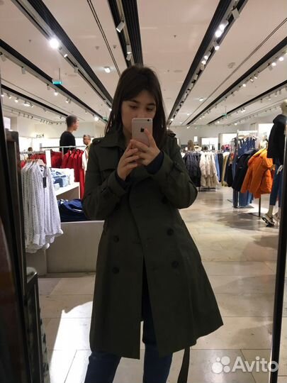 Плащ тренч mango