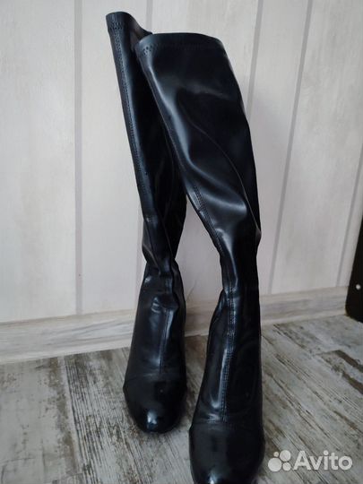 Сапоги - ботфорты женские осенние 35 размер