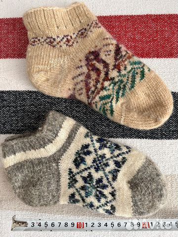 Носки следки вязаные