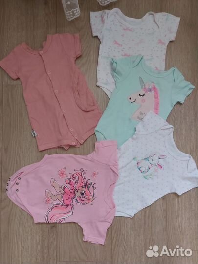 Вещи пакетом на девочку 68,74