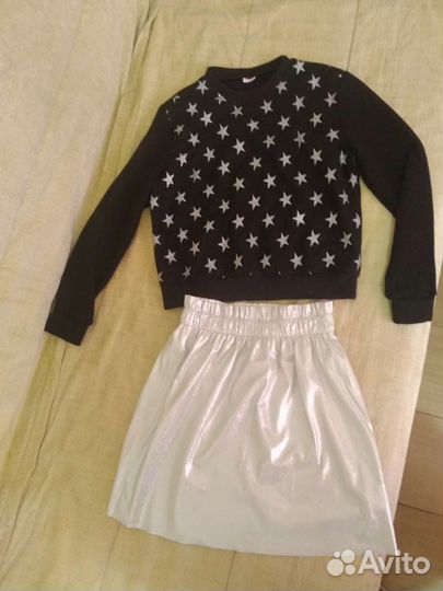 Комплект одежды для девочки (джемпер+юбка)