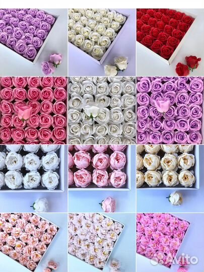 Мыльные цветы