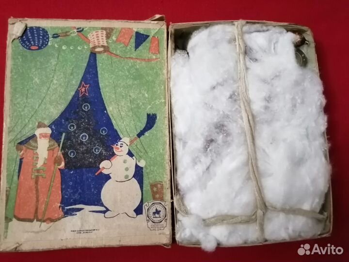 Елочные игрушки СССР Малютка 1961г