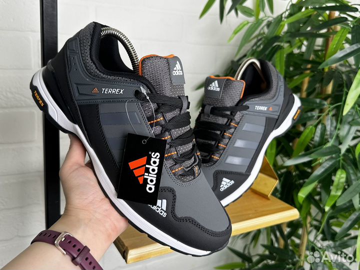 Кроссовки мужские Adidas 41-46 серые