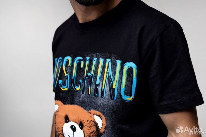 Футболка Moschino цвет чёрный 46 (S)