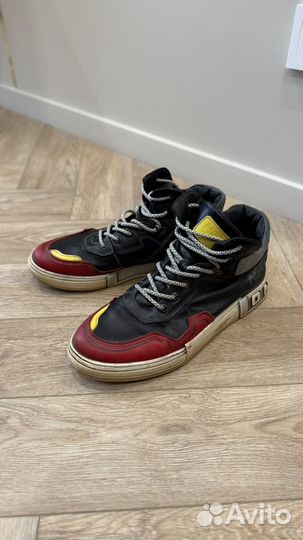 Кеды высокие натуральная кожа 45