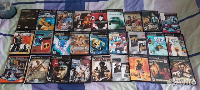Диски от PlayStation 2