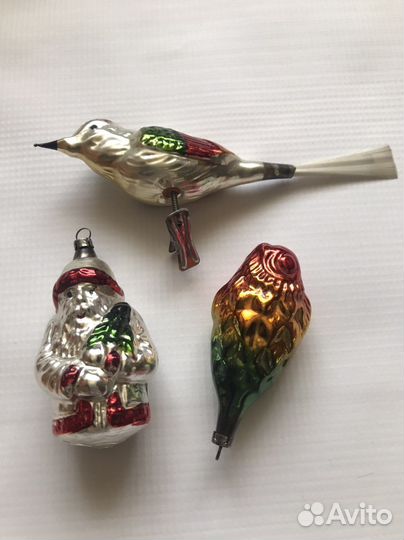 Елочные игрушки СССР