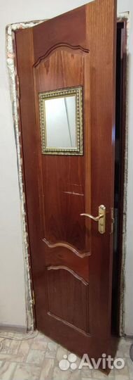 Дверь межкомнатная 600 с коробкой бу