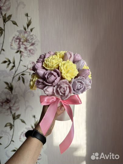 Букет из мыла букет цветов
