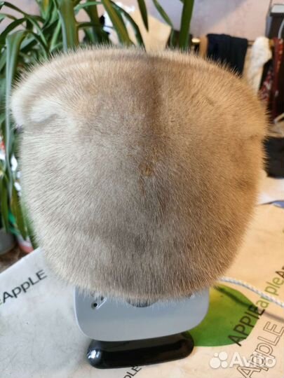 Шапка норковая женская бу