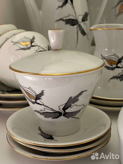 Сервиз Чайно-кофейный гдр фрайзерберг