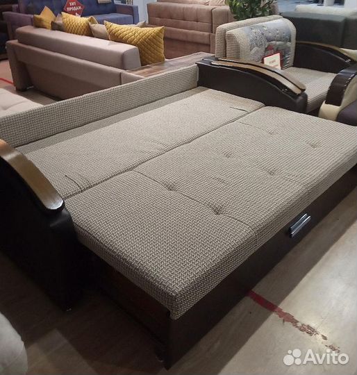 Прямой диван, диван кровать, ас190-1-мд