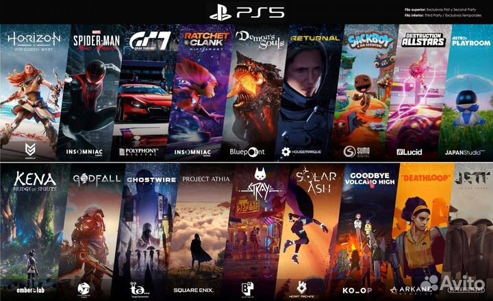 Игры на ps4/ps5