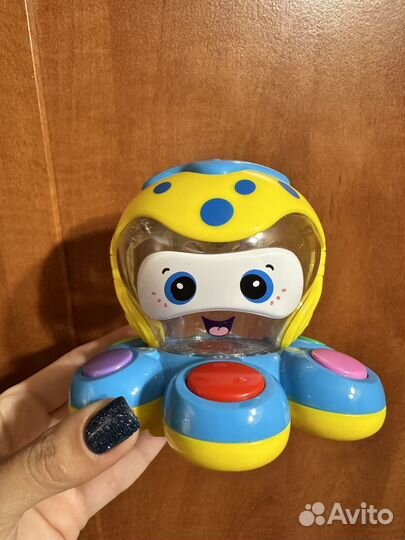 Музыкальная игрушка для детей Осьминог Mommy Love