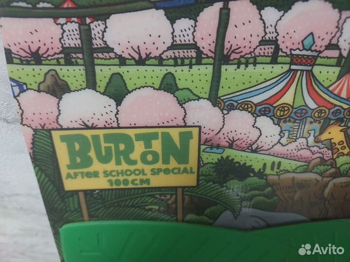 Детский комплект сноуборда burton 100