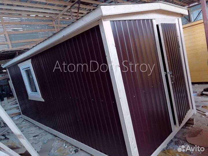 Бытовка зимняя утепленная. Выдерживает до -30