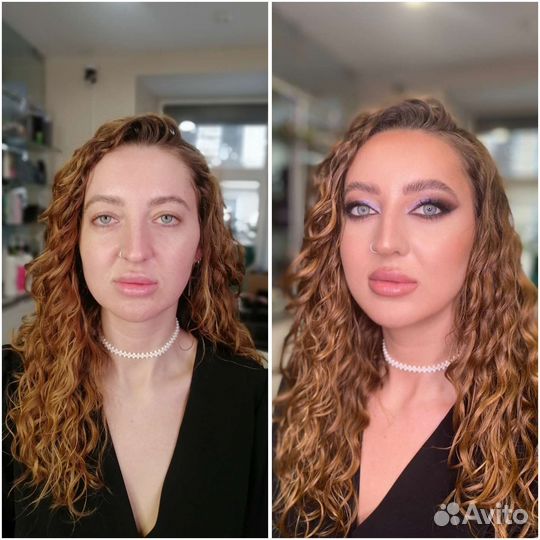 Макияж, Причёска, Локоны