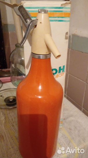 Сифон для газирования воды СССР 2 л