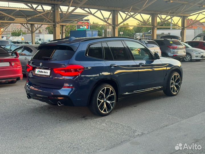 BMW X3 2.0 AT, 2018, 78 000 км