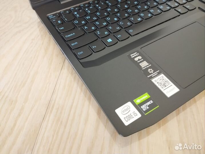 Lenovo игровой ips/i5-10300H/GTX 1650/16Gb/512Gb