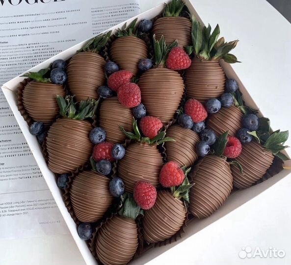 Клубника в шоколаде /боксы /букеты