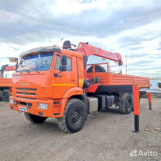 КАМАЗ 43118 с КМУ, 2021