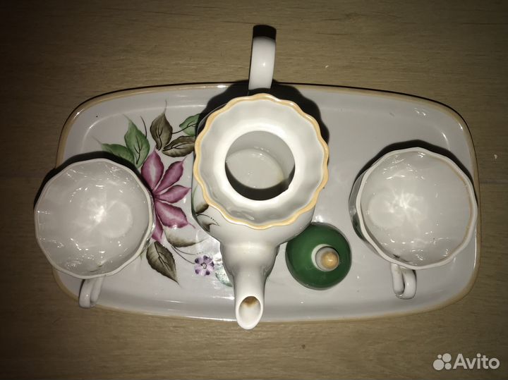 Кофейный сервиз Тет-а-тет, винтаж, СССР