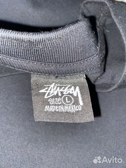 Футболка stussy черная