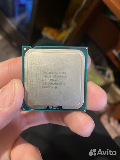 Процессор Intel core 2 duo E7500