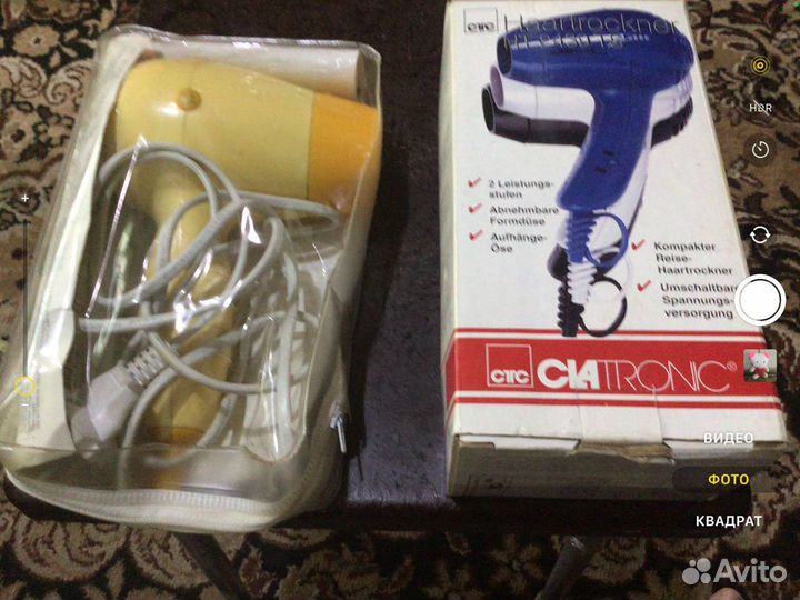 Фены новые разные и бигуди