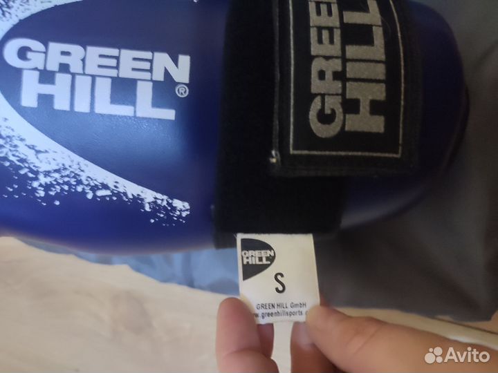 Кикбоксинг перчатки 10 oz green hill S