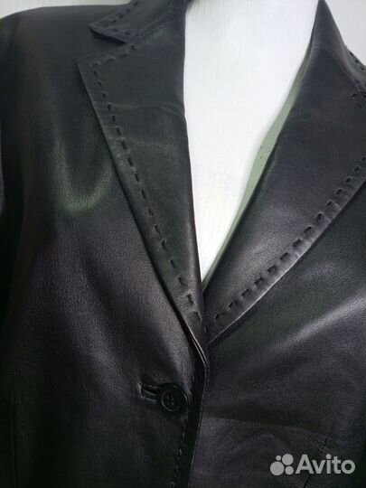 Плащ тренч Gerry Weber натуральная кожа 44/46