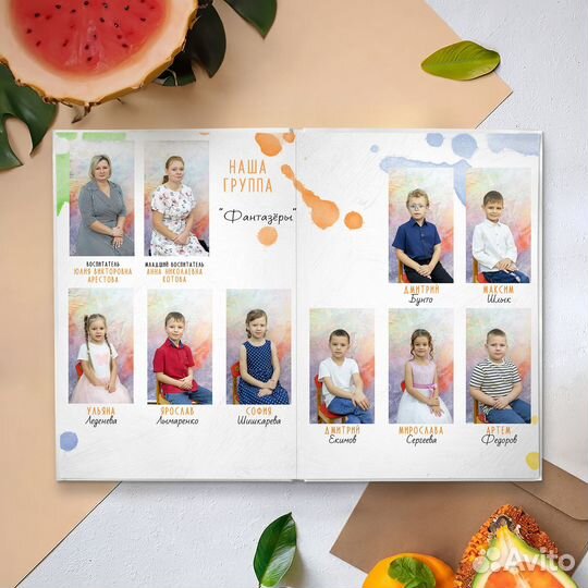 Выпускные альбомы с оживающими фото в детский сад