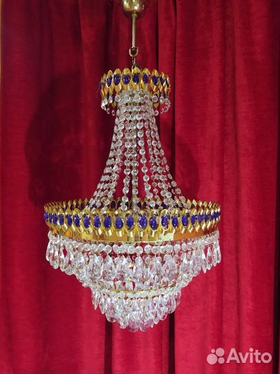 Хрустальная люстра СССР