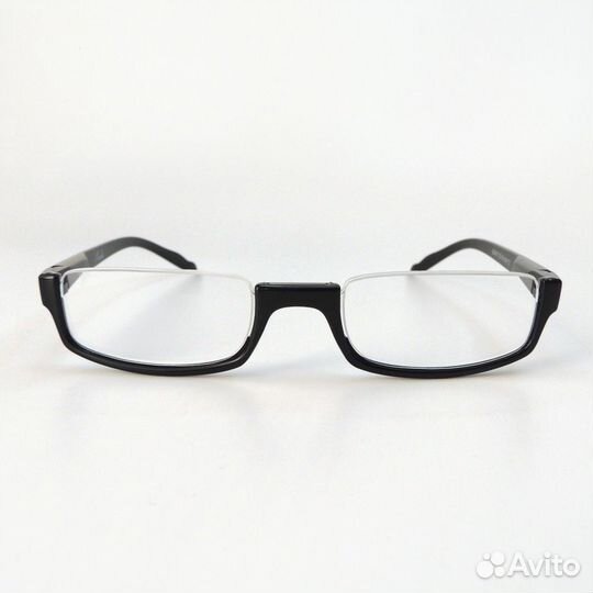 Очки для зрения мужские и женские узкие черные