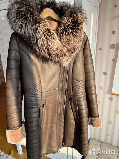 Дубленка женская натур кожа и мех