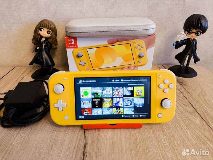 Nintendo switch lite прошитая sd 128gb